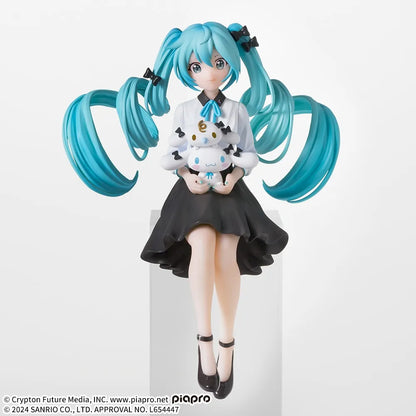 Chokonose Premium Figure - Hatsune Miku x Cinnamoroll (Osumashi Ver.)