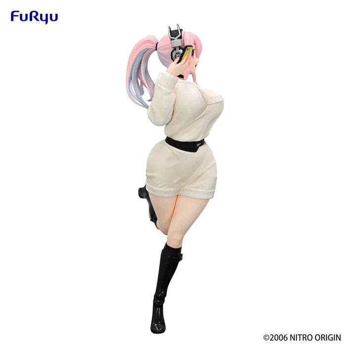 super sonico figure, anime figure, super sonico figure, trio try it figure, winter memory figure, furyu figure, FR50764