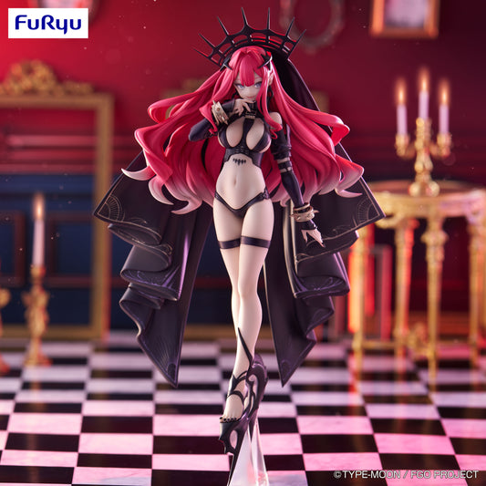 fate grand order figure, anime figure, fate figure, archer figure, baobhan sith figure, trio try it figure, furyu figure, FR50169, front view with background