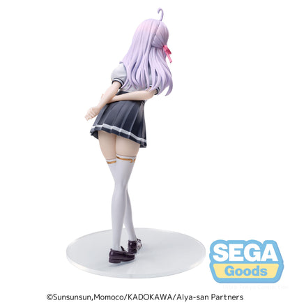 alya sometimes hides her feelings in russian figure, anime figure, alya figure, luminasta figure, summer uniform version, sega figure, SG44015, back view