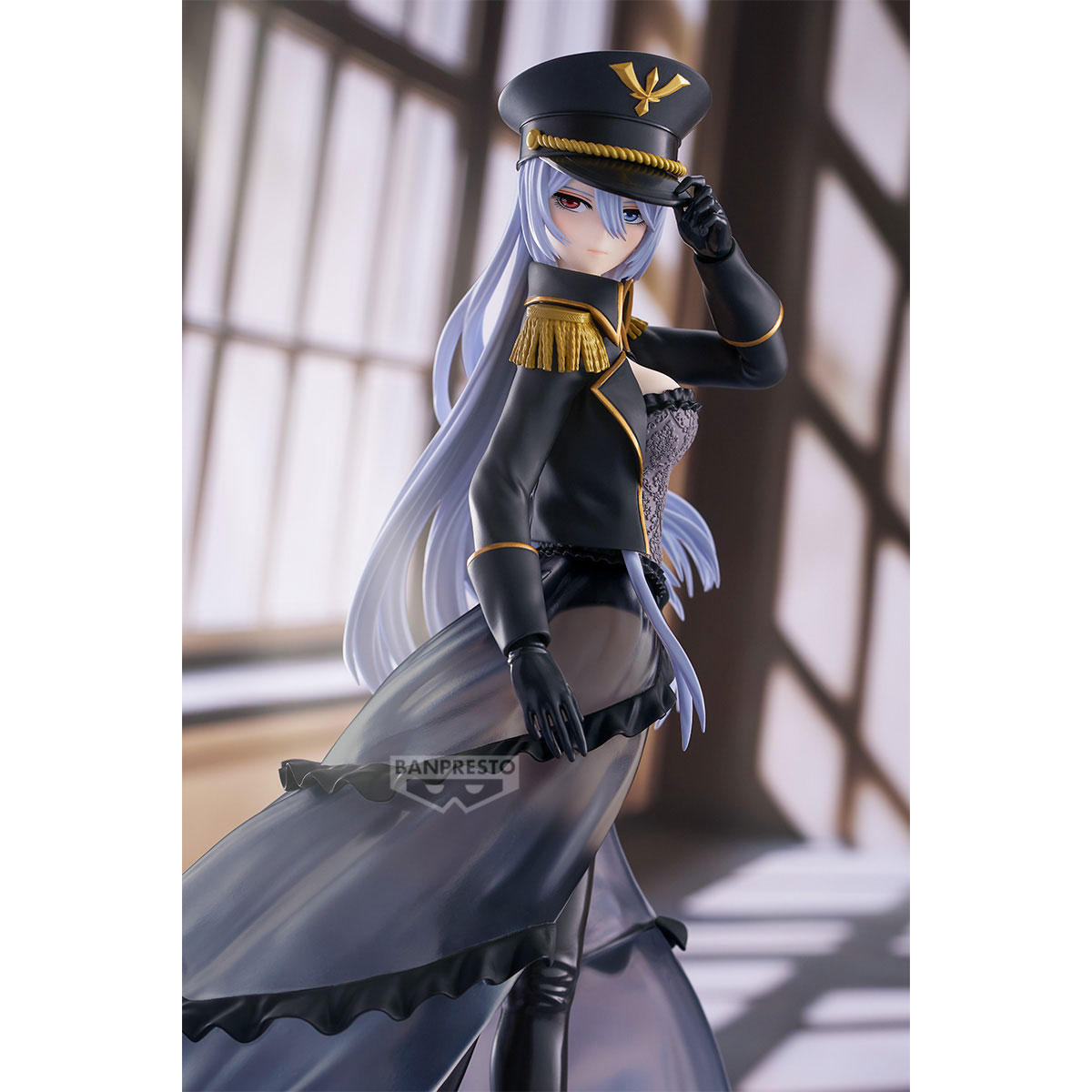 my dress up darling figure, anime figure, marin kitagawa, black lobelia, espresto figure, banpresto figure, front view with background
