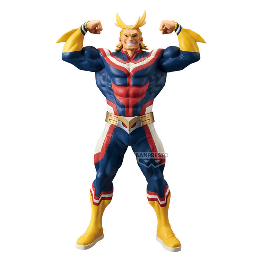 my hero academia figure, anime figure, all might figure, grandista figure, banpresto figure, BP19841, front view