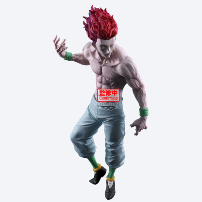 hunter x hunter figure, anime figure, hisoka figure, grandista figure, banpresto figure, BP16549, aerial view
