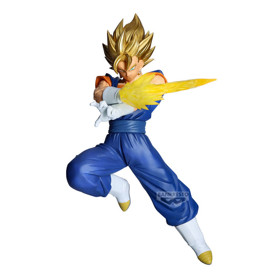 dragon ball figure, anime figure, super vegito figure, vegito figure, dokkan battle figure, 10th anniversary figure, banpresto figure, front view