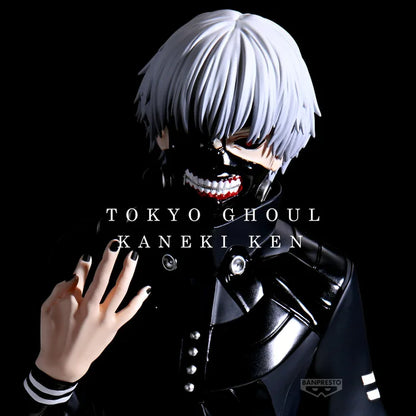 tokyo ghoul figure, anime figure, ken kaneki figure, grandista figure, banpresto figure