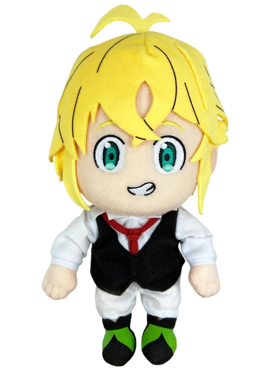 the seven deadly sins plush, anime plush, meliodas, ge plush, great eastern entertainment plush, GE56520, front view
