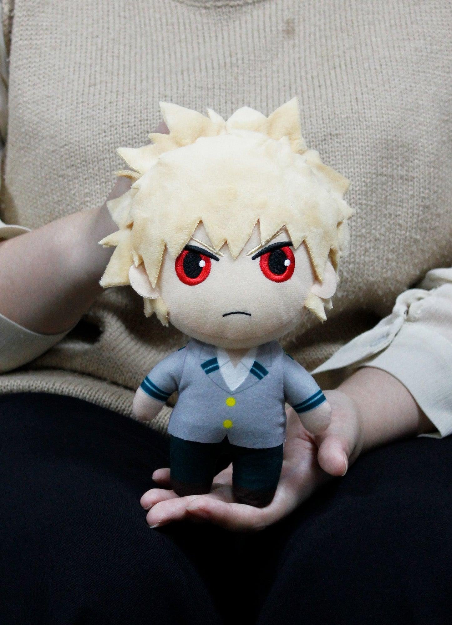 Katsuki Bakugo School Uniform Plush 8''