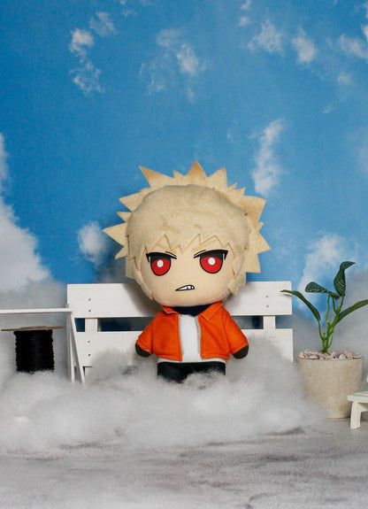 Katsuki Bakugo Snow Outfit Plush 8''