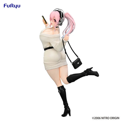 super sonico figure, anime figure, super sonico figure, trio try it figure, winter memory figure, furyu figure, FR50764