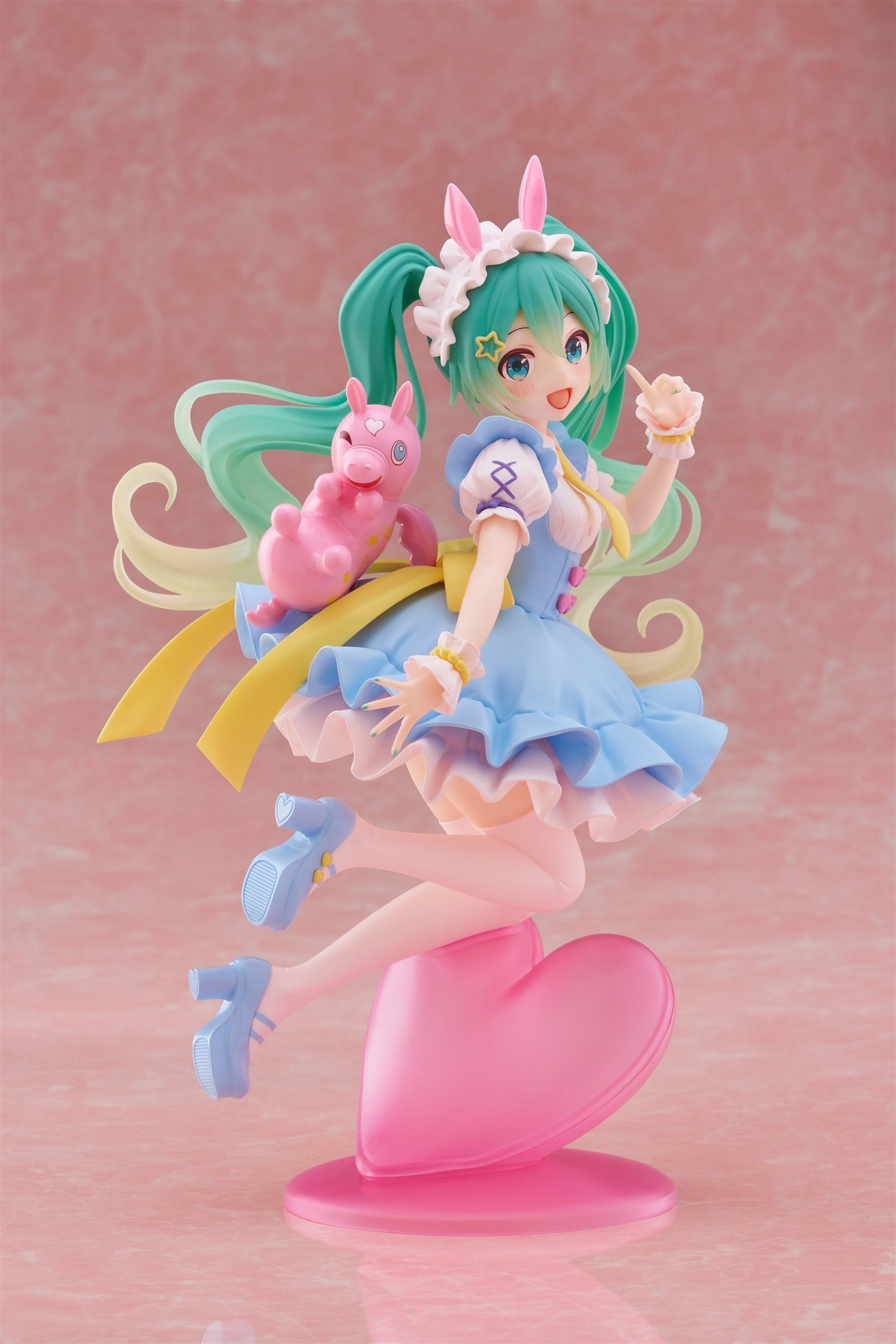 vocaloid figure, anime figure, hatsune miku figure, amp+ figure, amp plus figure, hatsune miku x rody figure, taito figure, T40380, side view