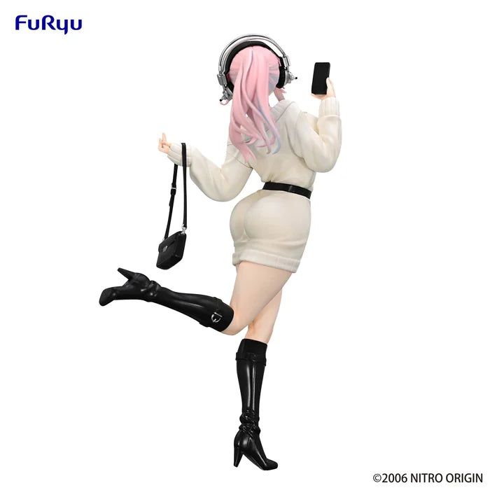 super sonico figure, anime figure, super sonico figure, trio try it figure, winter memory figure, furyu figure, FR50764