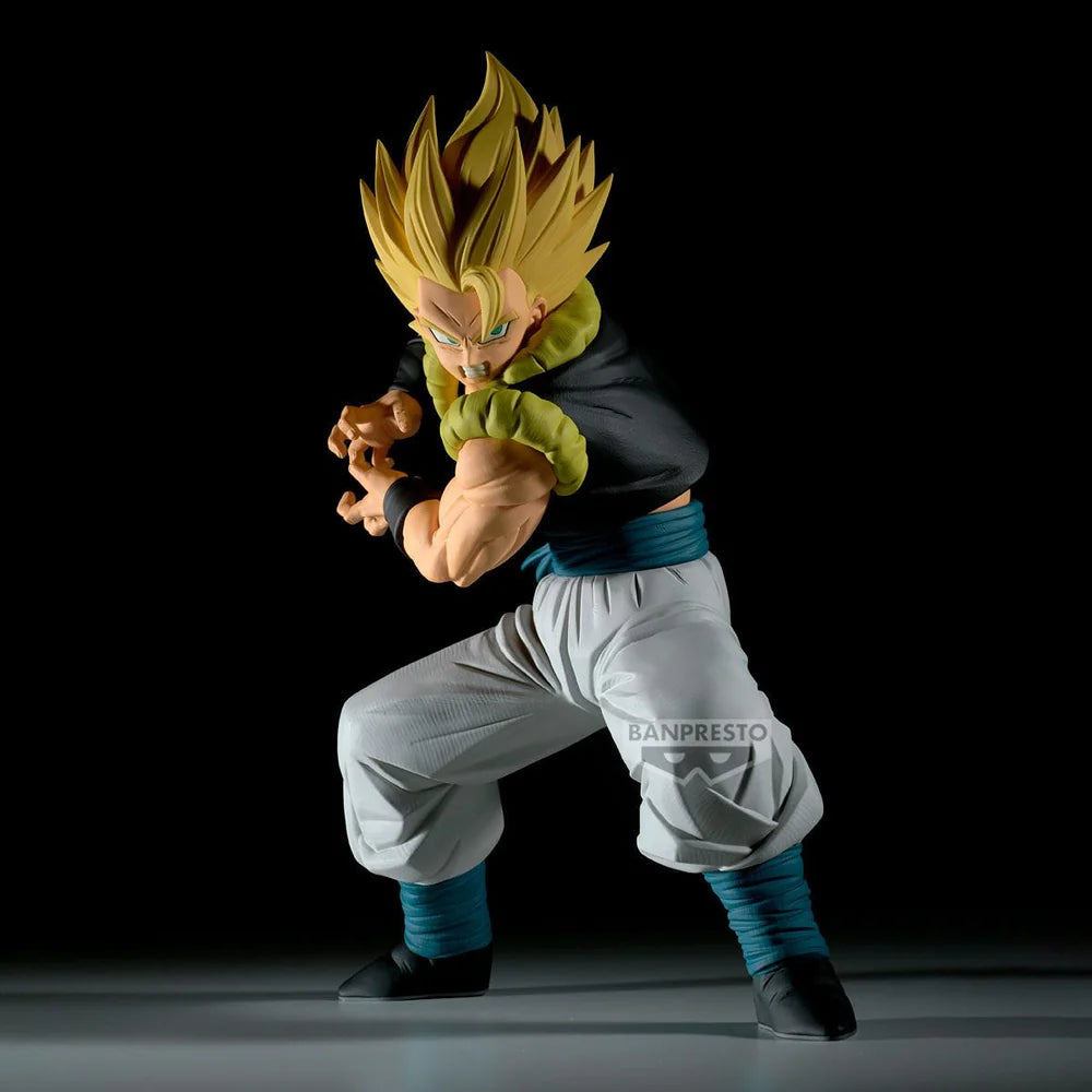 dragon ball super figure, anime figure, super gogeta figure, super saiyan gogeta figure, gogeta figure, banpresto figure, grandista figure
