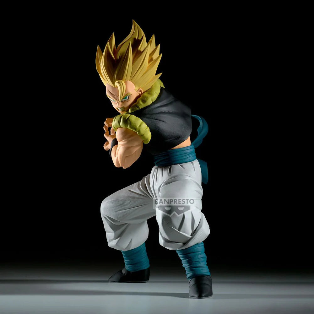 dragon ball super figure, anime figure, super gogeta figure, super saiyan gogeta figure, gogeta figure, banpresto figure, grandista figure

