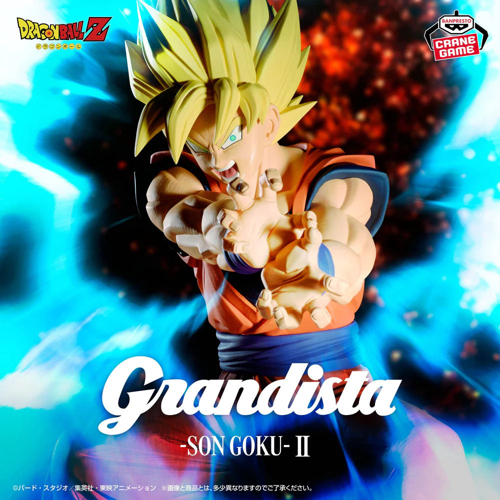 dragon ball z figure, anime figure, super saiyan son goku figure, goku figure, son goku figure, banpresto figure, grandista figure