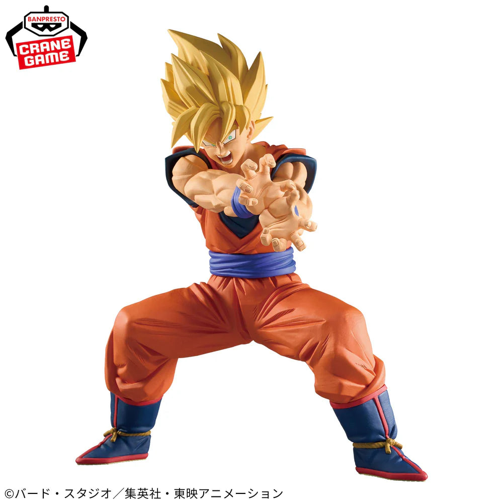 dragon ball z figure, anime figure, super saiyan son goku figure, goku figure, son goku figure, banpresto figure, grandista figure