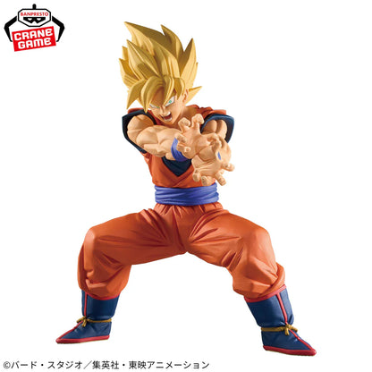 dragon ball z figure, anime figure, super saiyan son goku figure, goku figure, son goku figure, banpresto figure, grandista figure