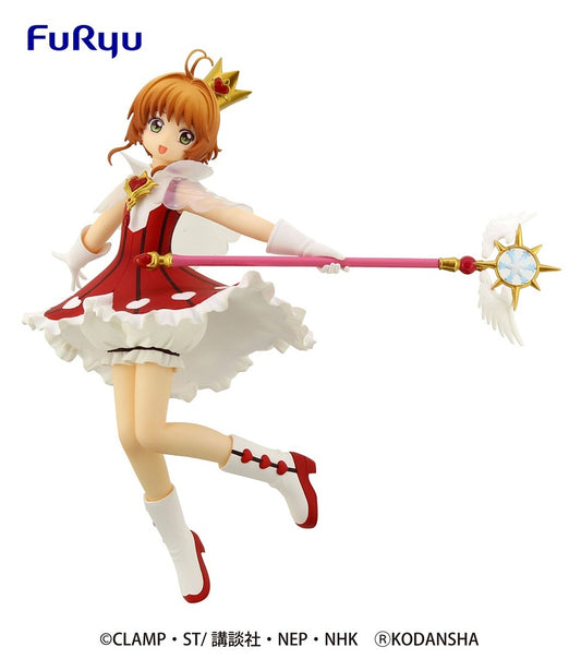 cardcaptor sakura figure, anime figure, sakura kinomoto, special figure, furyu figure, FR95907, front view
