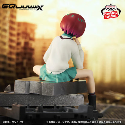 mobile suit gundam figure, anime figure, gquuuuuux figure, amate yuzuriha figure, machu figure, banpresto figure, gundam figure, 