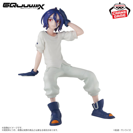 mobile suit gundam figure, anime figure, gquuuuuux figure, shuji ito figure, shuji figure, banpresto figure, gundam figure, 