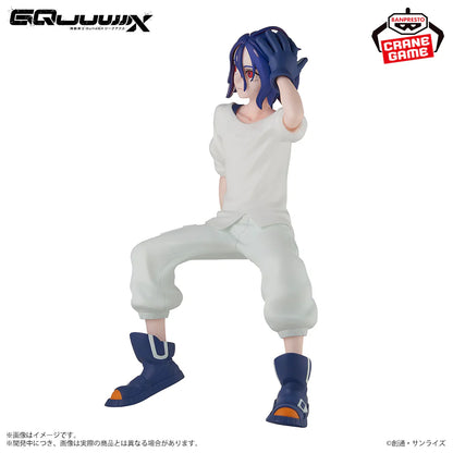mobile suit gundam figure, anime figure, gquuuuuux figure, shuji ito figure, shuji figure, banpresto figure, gundam figure, 