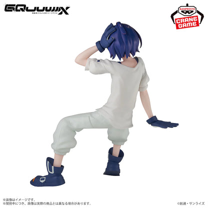 mobile suit gundam figure, anime figure, gquuuuuux figure, shuji ito figure, shuji figure, banpresto figure, gundam figure, 
