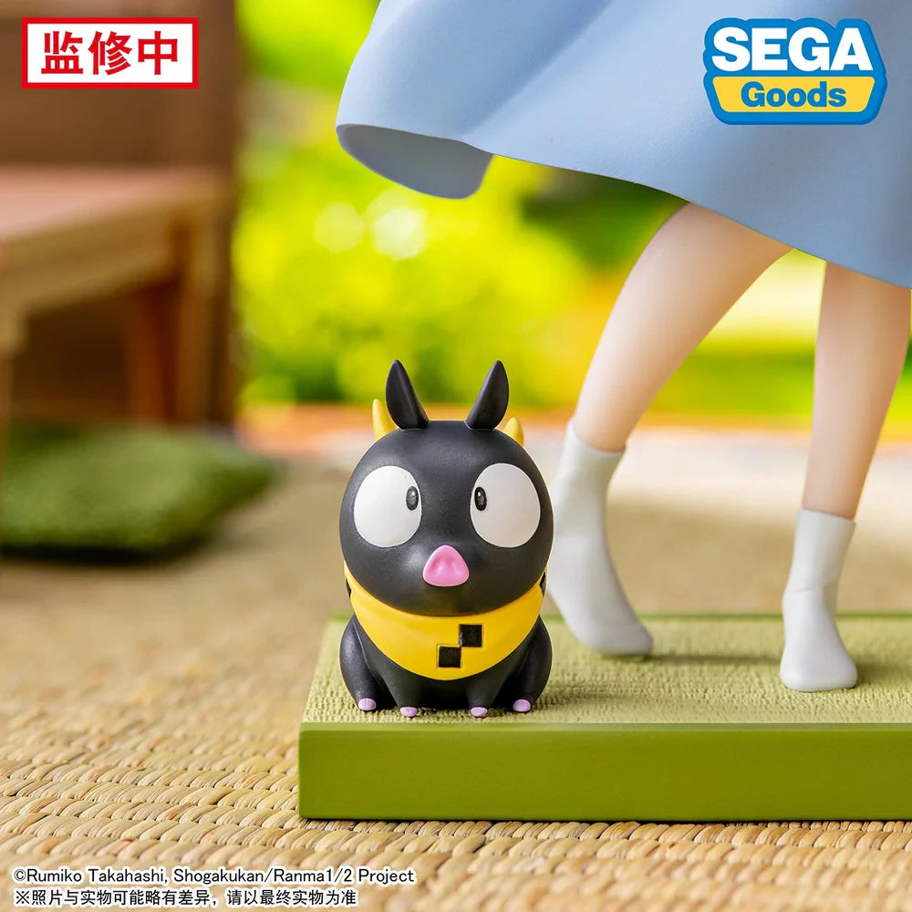 akane figure, anime figure, ranma 1/2 figure, luminasta figure, sega figure, SG44743, front view with background, close up view