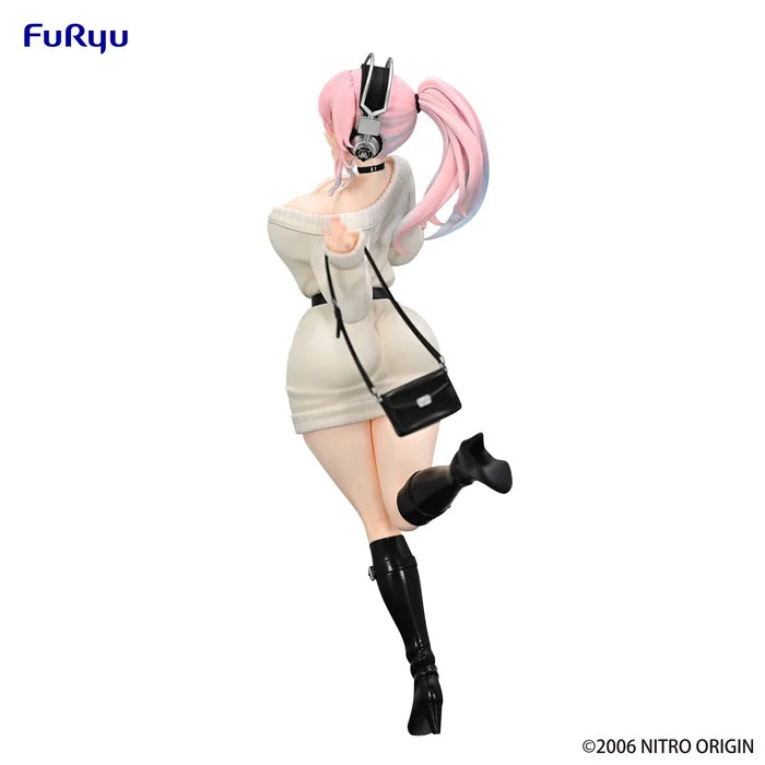 super sonico figure, anime figure, super sonico figure, trio try it figure, winter memory figure, furyu figure, FR50764