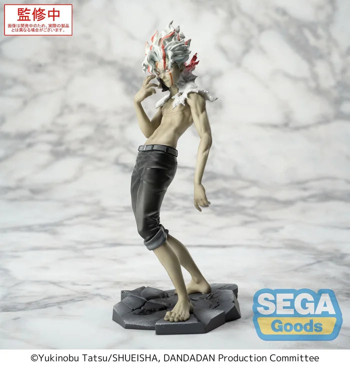dandadan figure, anime figure, okarun figure, luminasta figure, sega figure, 