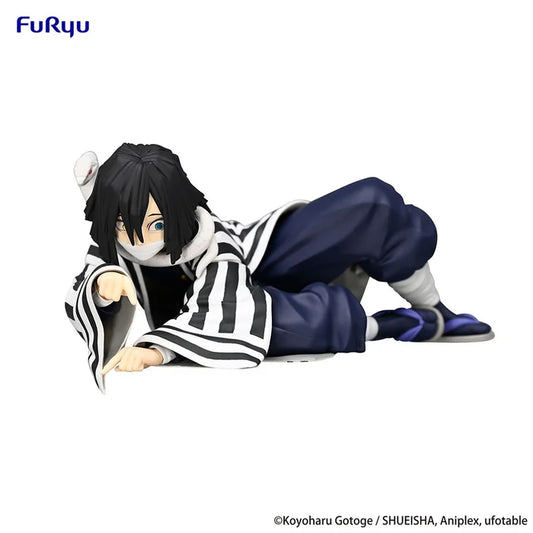 demon slayer figure, anime figure, obanai iguro, noodle stopper figure, furyu figure, front view, FR07405