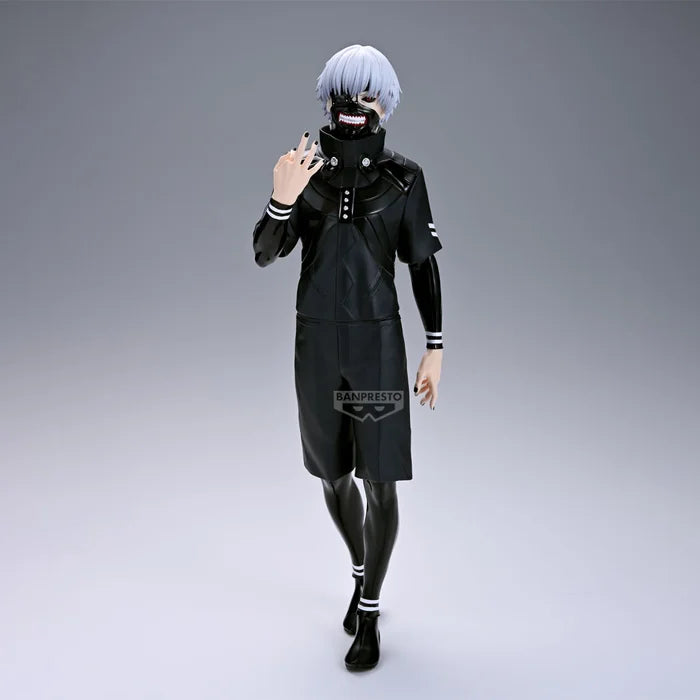 tokyo ghoul figure, anime figure, ken kaneki figure, grandista figure, banpresto figure