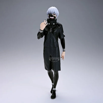 tokyo ghoul figure, anime figure, ken kaneki figure, grandista figure, banpresto figure