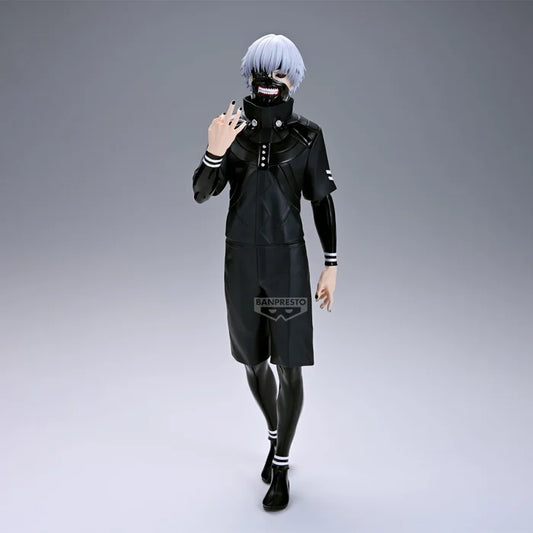 tokyo ghoul figure, anime figure, ken kaneki figure, grandista figure, banpresto figure