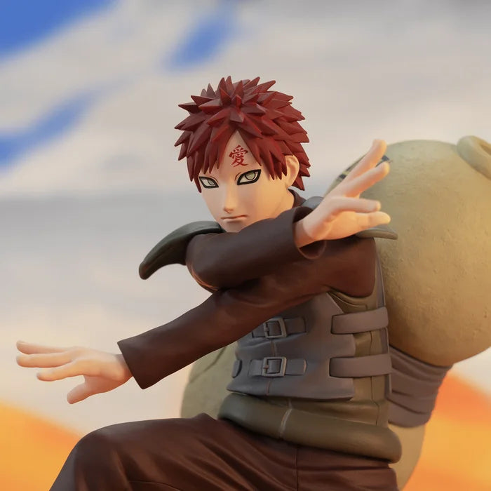 naruto figure, anime figure, gaara figure, vibration stars plus figure, banpresto figure, BP16844