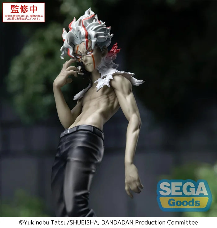 dandadan figure, anime figure, okarun figure, luminasta figure, sega figure, 
