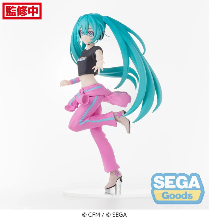 vocaloid figure, anime figure, hatsune miku figure, desktop x decorate figure, berry costume, sega figure, side view