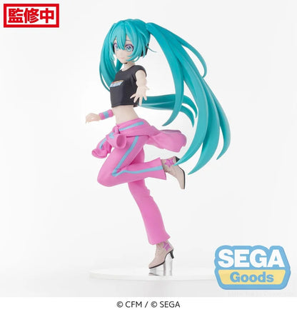 vocaloid figure, anime figure, hatsune miku figure, desktop x decorate figure, berry costume, sega figure, side view