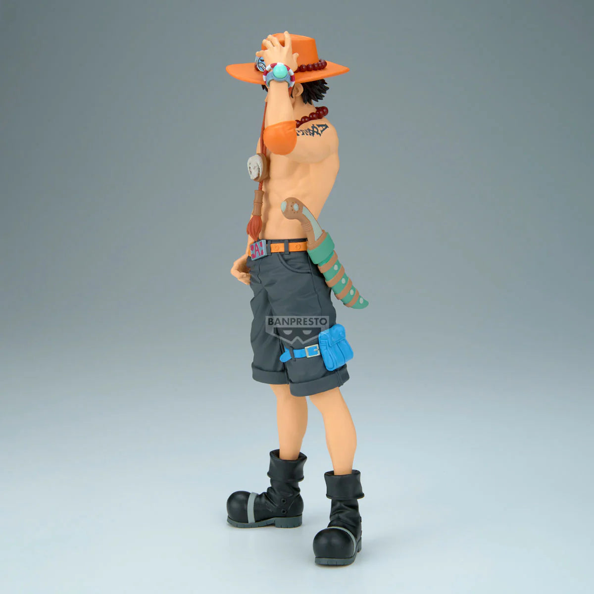 one piece figure, anime figure, portgas d. ace figure, dxf figure, the grandline series special figure, banpresto figure